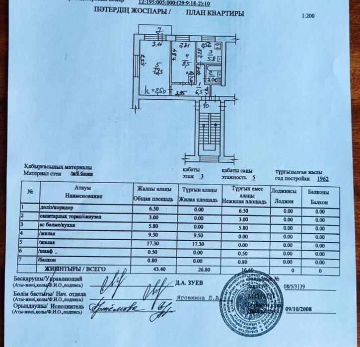 Продам 2х комнатную квартиру