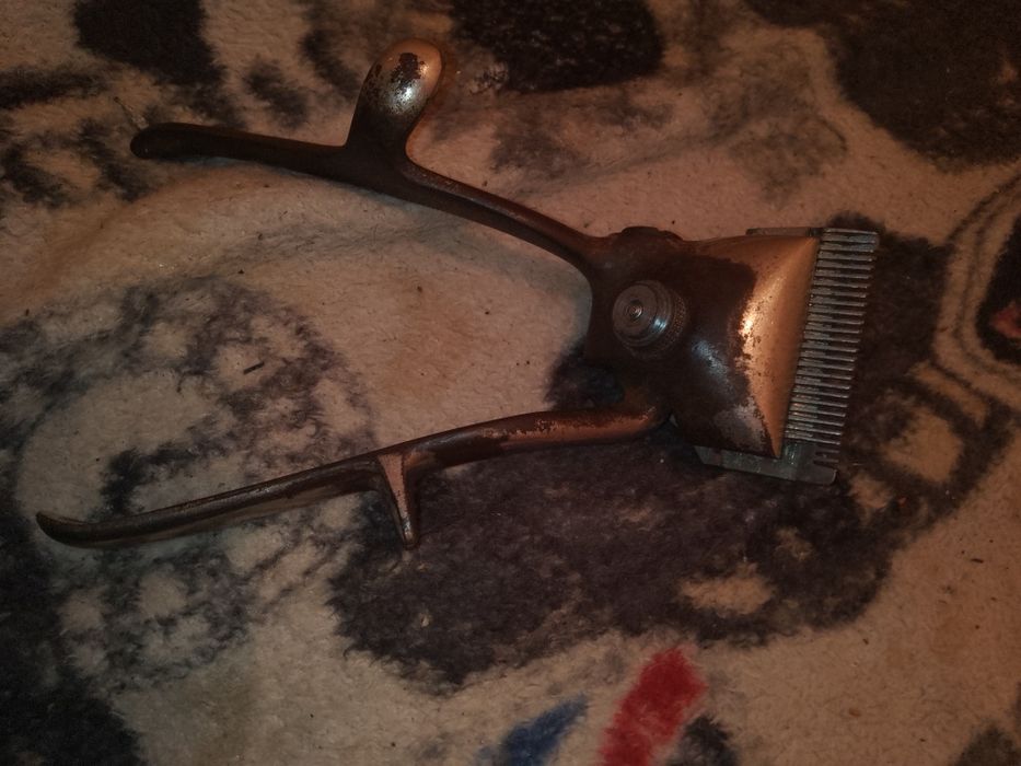 Ръчна машина ретро с нов нож