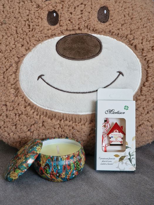 Set Cadou Martisor + Lumanare Parfumataa