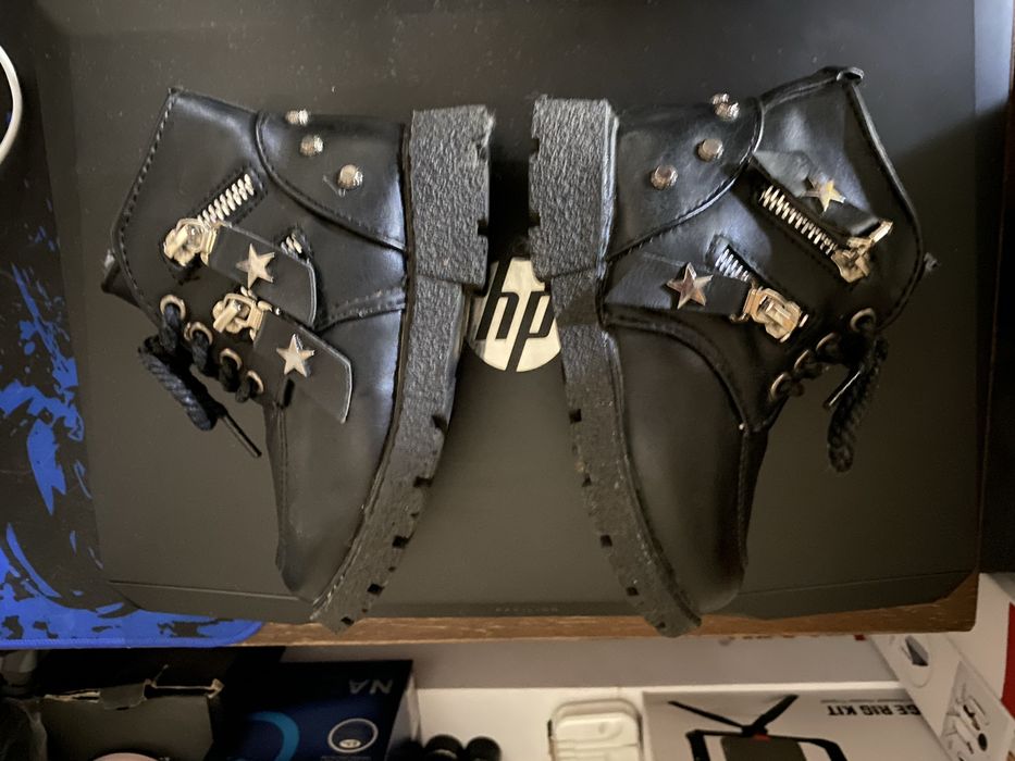 Обувь (ботинки) для мальчика из Германии. (Осень-зима). Тёплые. Кожа.