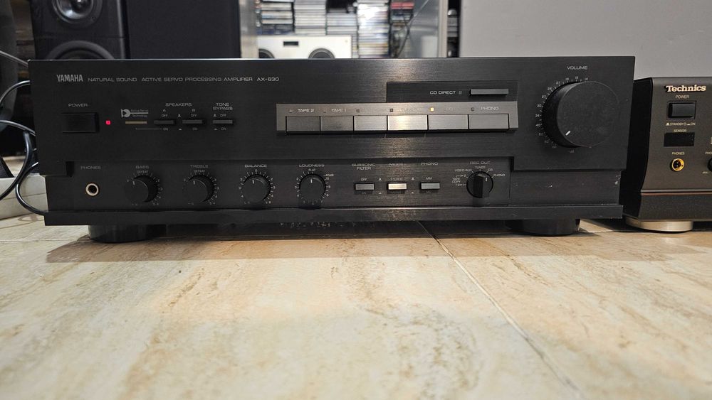 Amplificator Yamaha AX-630 sau amplificator Akai AM-65, cu test video!