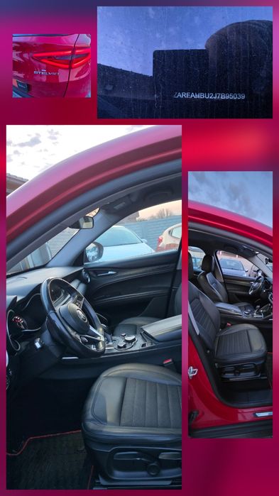 ALFA ROMEO  STELVIO 2,2 JTDM  AN 2018 EURO 6 Posibilitate rate