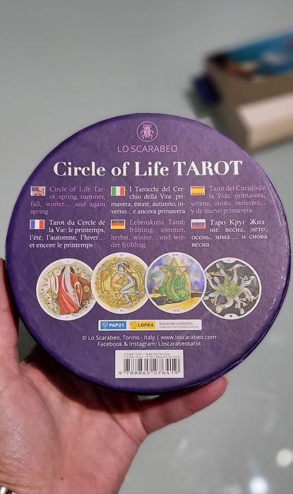 Set Tarot - Circle of Life, Lo Scarabeo