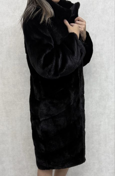 Норковая шуба красивая модная