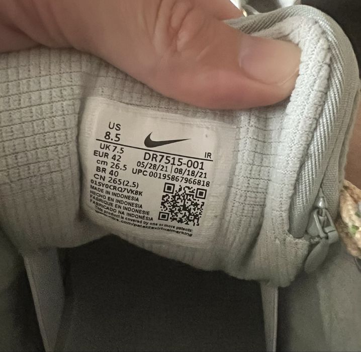 Nike x Travis Scott Air Trainer 1 SP "Grey Haze"