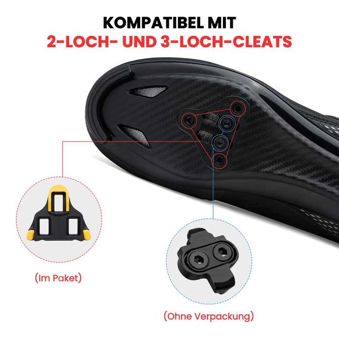 Pantofi ciclism NOI cu rotite – Marimea 43