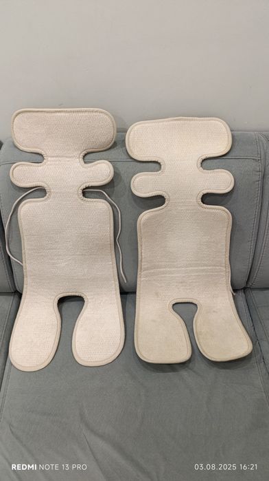 Универсални дишащи подложки за количка и столче за кола aircuddle