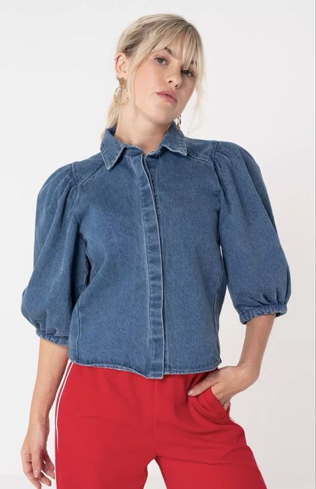 Дънкова Риза Zara XS