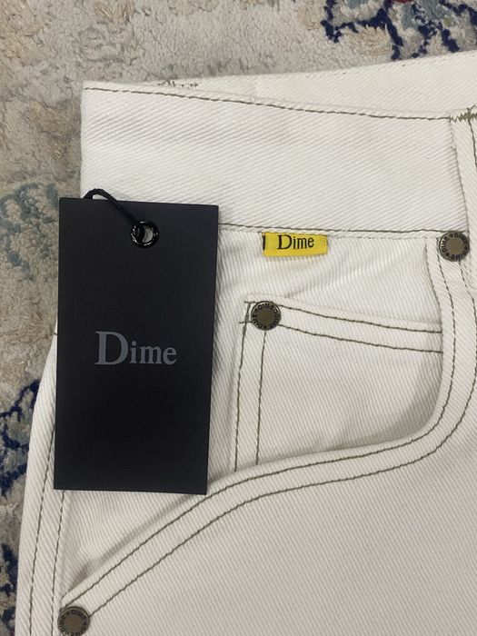 Джинсы Dime белый