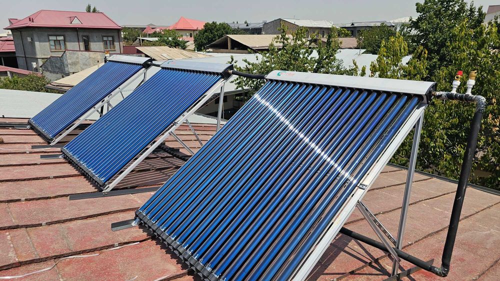 Тёплый пол с помощью солнечных водонагревателей | Теплый пол