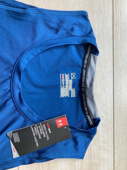 НОВ Under Armour Heat Gear Compression потник тениска без ръкави L