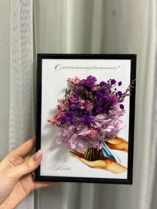 Tablouri licheni / flori artificiale