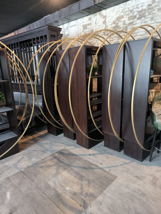 Перегородка декоративный стеллаж