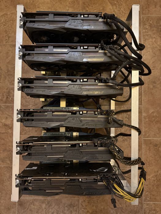 Копачка Mining Rig AMD Radeon 5600 XT 6GB