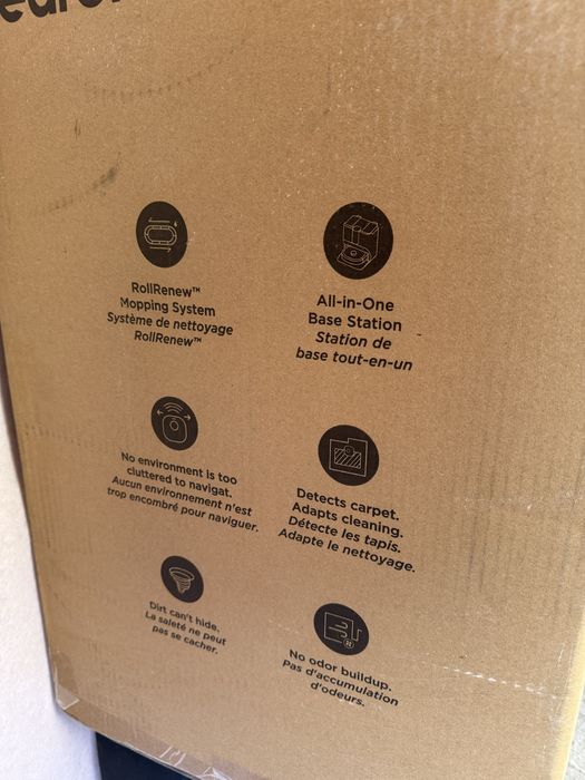 Robot aspirator cu auto-golire si auto-spalare mop Eureka J20