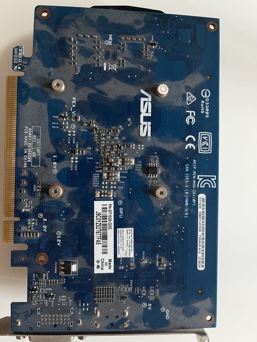 Видеокарта Gt 1030 от asus