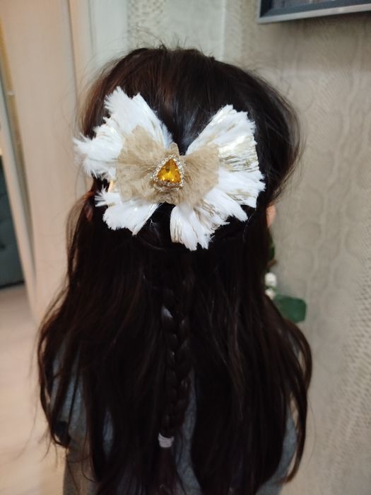 Clama/elastic de par handmade