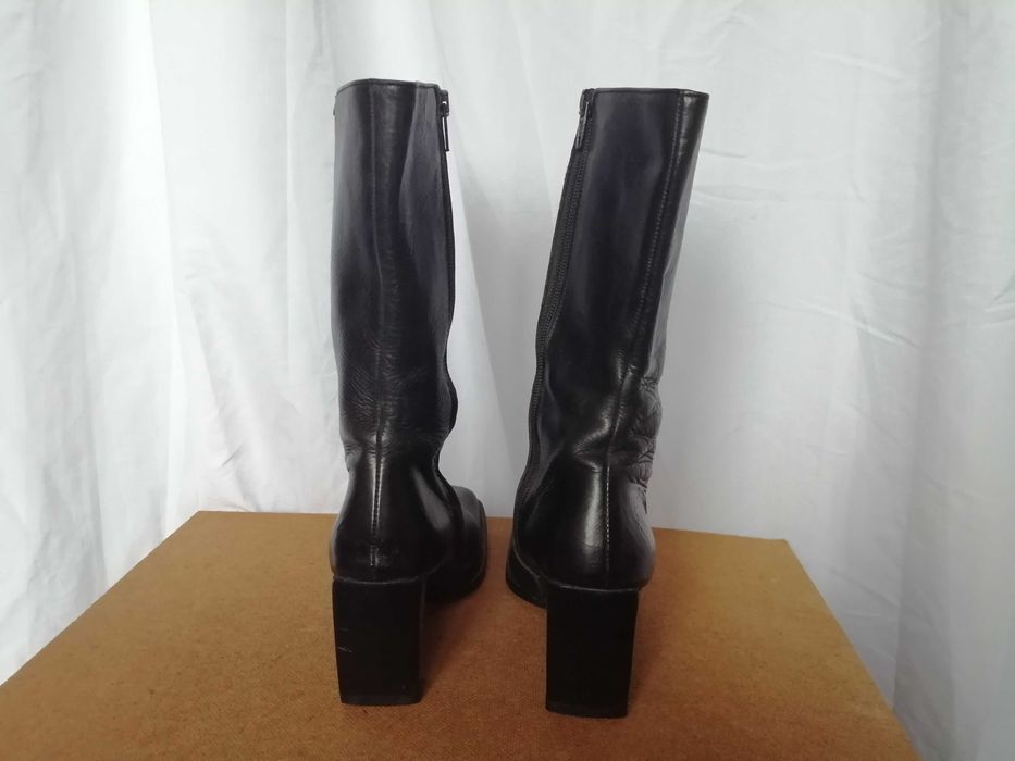 №38 дамски боти ботуши естествена кожа GIANNA