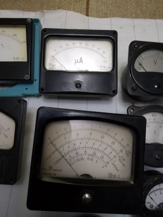 Вольтметр.Милиамперметр.Измерительные приборы. СССР.