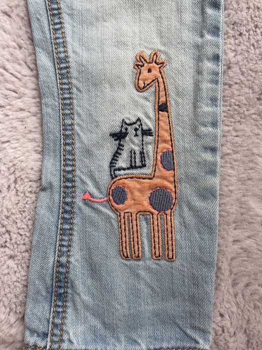 Дънкен гащеризон и дънки за момиче на Next