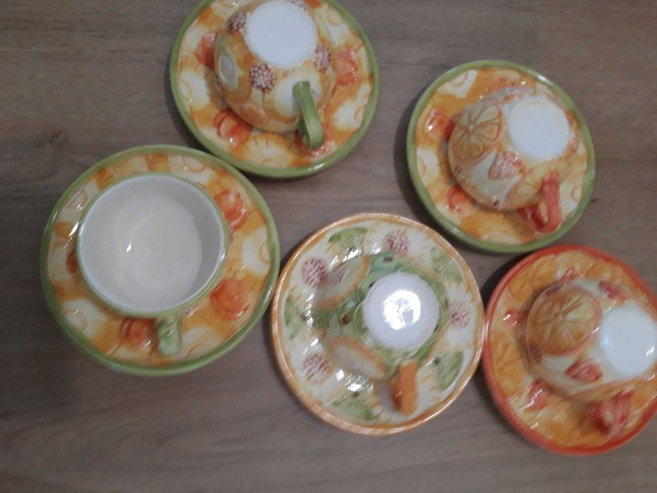 Чаши и чинийки за кафе, чай, капучино