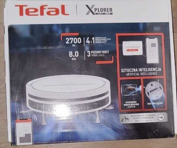 Робот-пылесос Tefal Xplorer Serie 40 (2700 Pa, AI-навигация)