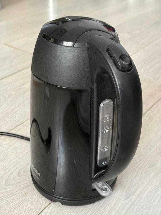 Электрочайник Bosch DesignLine 1,7 л, чёрный