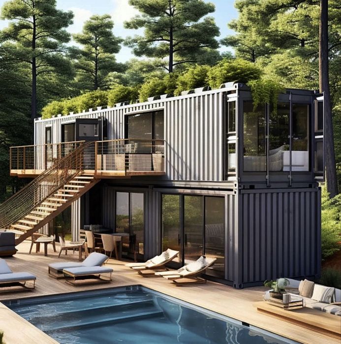 Модульние контейнер домик