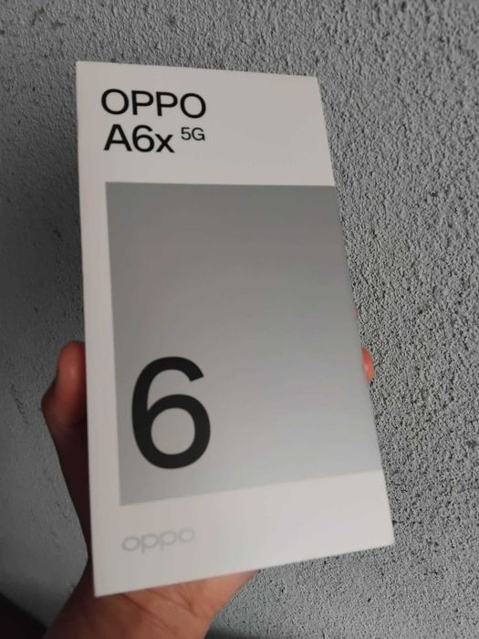 Vand telefon Oppo A6x  5G NOU . NFC, Dual Sim, 128 GB, 6500 baterie