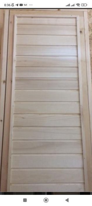 Двери для бани и хоз помещений