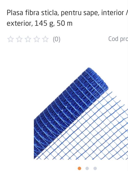 Plasa fibra sticla, pentru sape