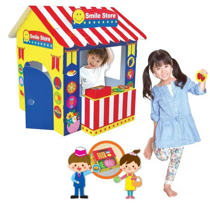 Magazin de jucărie tip căsuță cu accesorii - joc de rol