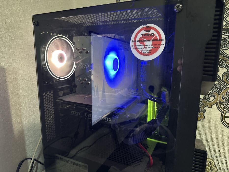 Игровой компьютер в полном сборе