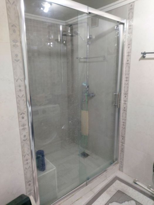 Душевой витраж стеклянные двери купе