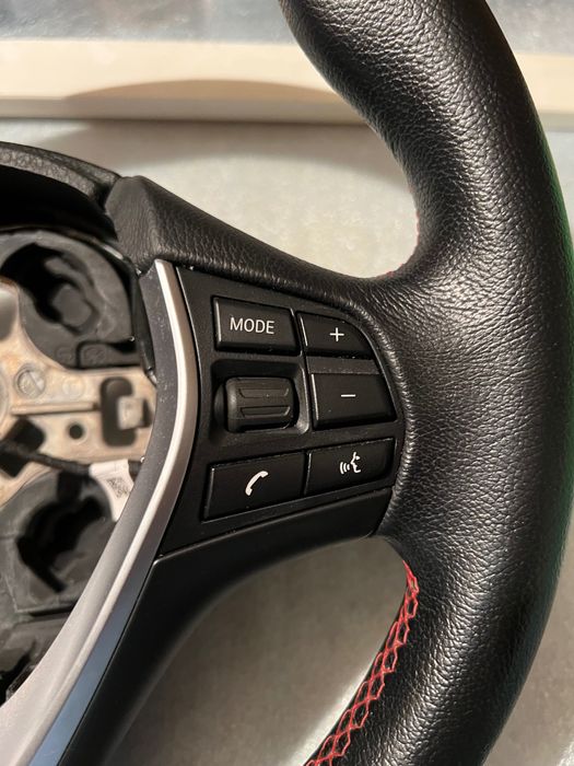 BMW F30, F31 LCI Кожен волан с air bag