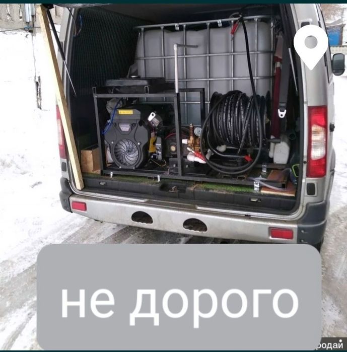 Прочиска канализации труб крот машина