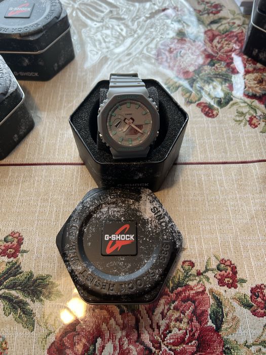 Ceas Casio G-Shock GA-2100P-8A gri/albastru