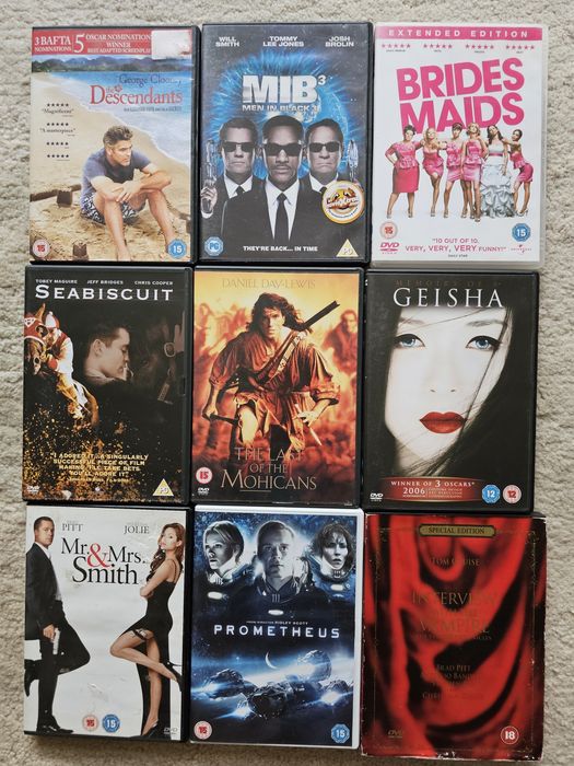 Оригинални  DVD  от лична колекция на Английски език