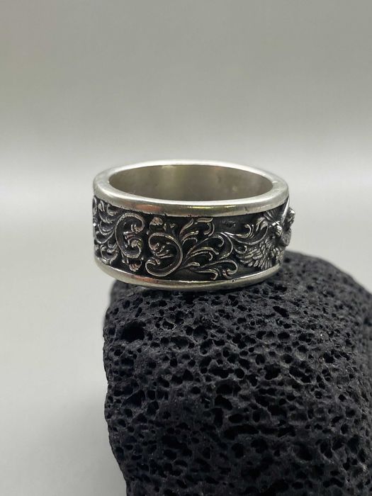 Сребърен пръстен халка