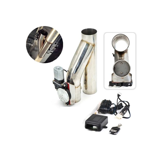 Kit cut-off valve Y evacuare cu telecomanda, diametru 50mm