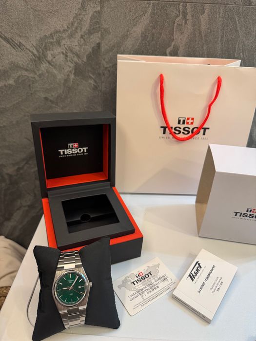 Ceas Tissot PRX 40 mm verde nou