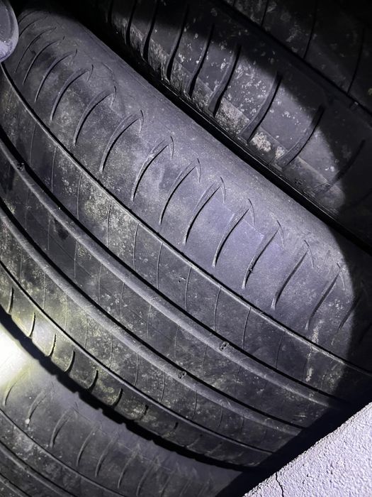 Set roți complete Audi R16 OEM – jante tablă + capace + Michelin 225/55 R16