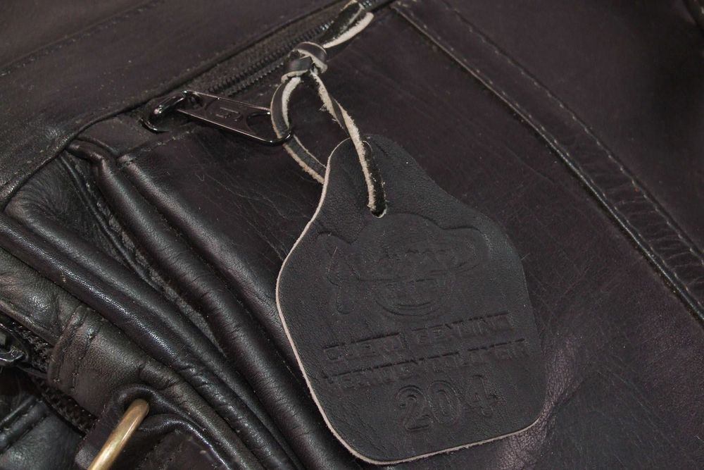 Geanta de voiaj pliabila, mare, piele naturala, Made in Columbia, NOUA