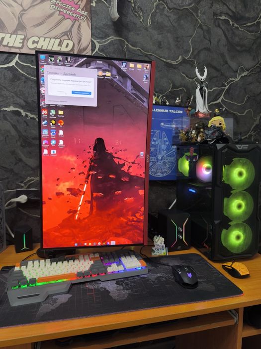 Игровой Сетап на Rtx4060Ti( 470.000) отдельно системник (430.000)