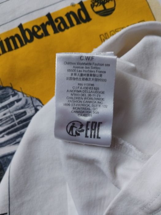 Timberland-xs /12/150 -детска тениска