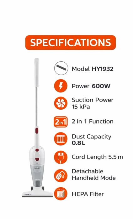 Ручной пылесос Haley, Mivan