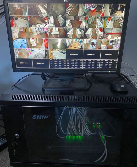 Установка видеонаблюдение