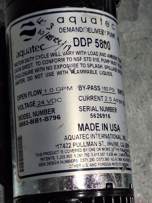 Мембранна помпа DDP5800