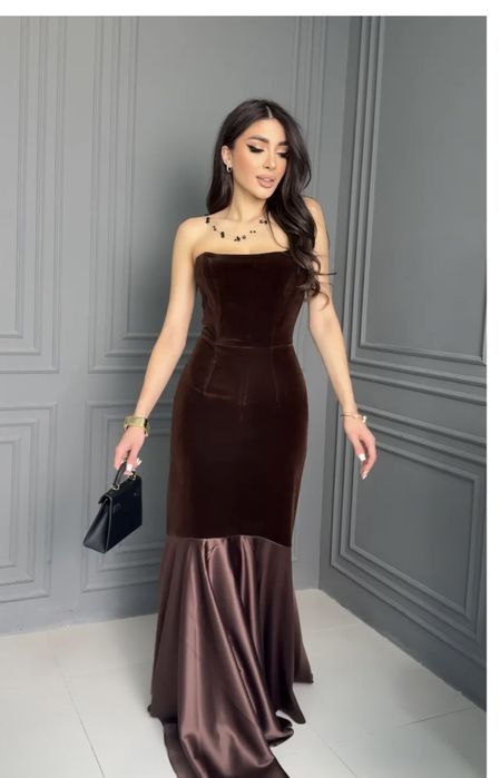 Вечернее платье в пол