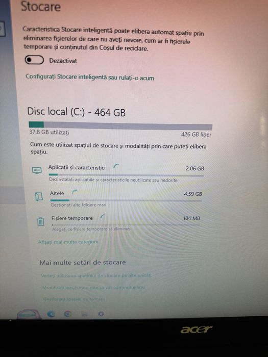 Laptop acer aspire 7740g